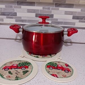 Handmade hot pads / trivets